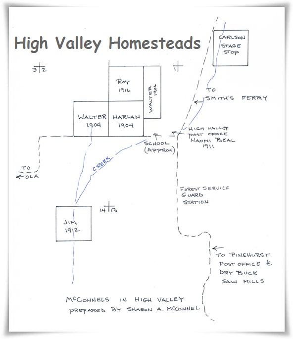 High Valley Map